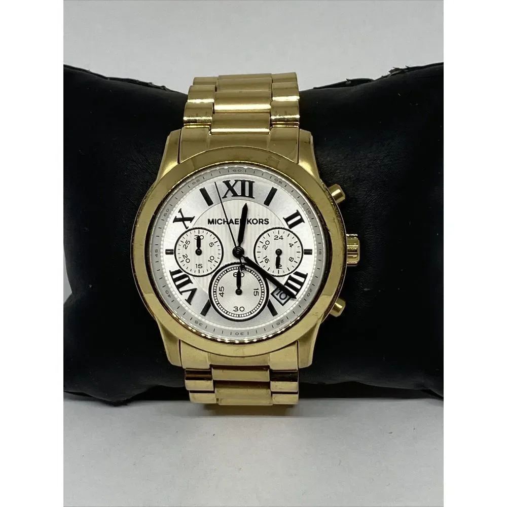 Michael Kors Cooper MK5916 Womens Stainless Steel Analog Dial Quartz Watch MP323